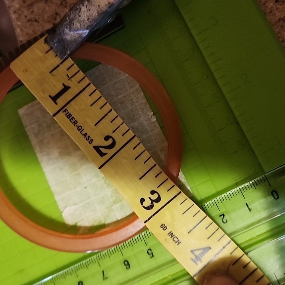 Lucite Moonlight Stringer Bangles - image 8